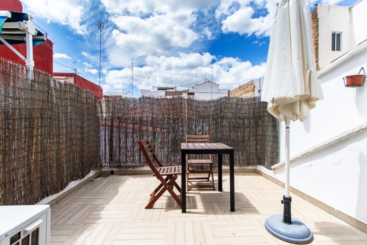 Estudio Para Parejas Con Terraza En La Playa Valencie Exteriér fotografie